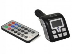 Modulator FM Auto Bluetooth,Mp3 Player si Car Kit foto