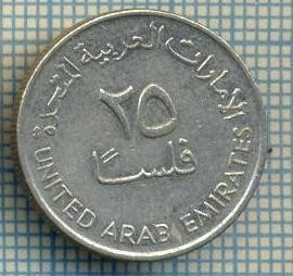 3246 MONEDA - EMIRATELE ARABE UNITE - 25 FILS - anul 1989 (1409) ? -starea care se vede foto