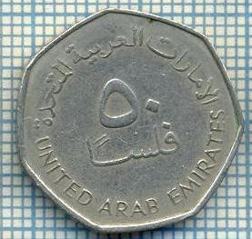 3217 MONEDA - EMIRATELE ARABE UNITE - 50 FILS - anul 1995 (1415) ? -starea care se vede foto