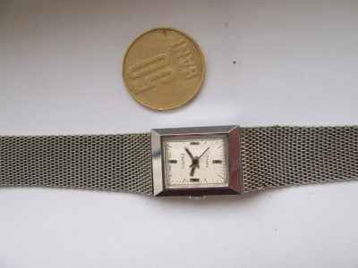 Ceas dama Timex Electric Electronic retro vintage model vechi original c-cell foto