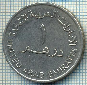 3226 MONEDA - EMIRATELE ARABE UNITE - 1 DIRHAM - anul 1989 (1409) ? -starea care se vede foto