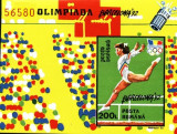 Cumpara ieftin LP 1291 - JO Barcelona gimnastica colita nedantelata, Sport, Nestampilat