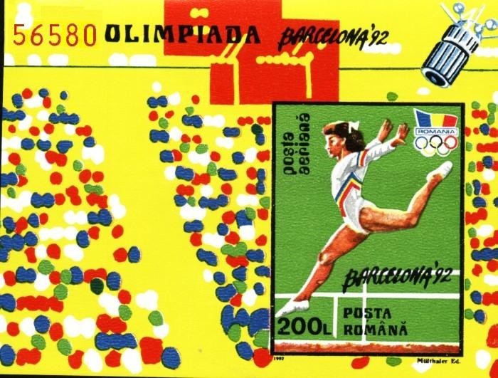 LP 1291 - JO Barcelona gimnastica colita nedantelata