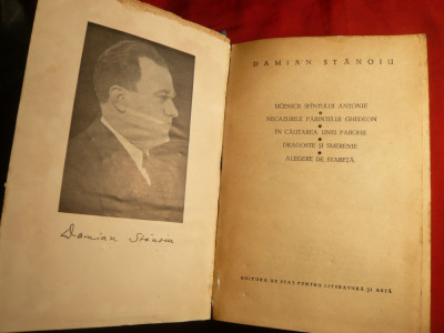 Damian Stanoiu -Opere cu 5 romane ale sale -Ed.ESPLA 1958 ,607pag foto