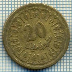 3138 MONEDA - TUNISIA - 20 MILLIM - anul 1960 (1380) -starea care se vede