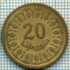 3137 MONEDA - TUNISIA - 20 MILLIM - anul 1960 (1380) -starea care se vede