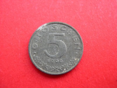 Austria 5 groschen 1966 foto