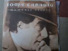 Toma Caragiu momente vesele comedie dialog monolog disc vinyl lp inregistrari tv foto