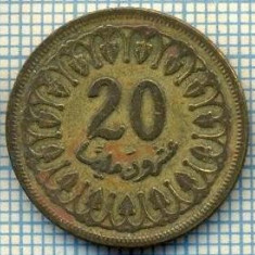 3135 MONEDA - TUNISIA - 20 MILLIM - anul 1960 (1380) -starea care se vede