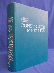 C.DALBAN / AL.VARGA - CONSTRUCTII METALICE - BUCURESTI - 1976 - 5030 EX. foto