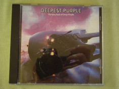 DEEP PURPLE - Deepest Purple The Very Best Of Deep Purple - C D Original foto