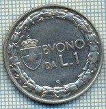 3266 MONEDA - ITALIA - 1 LIRA - anul 1922 -starea care se vede