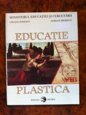Educatie Plastica clasa VIII editura Sigma foto