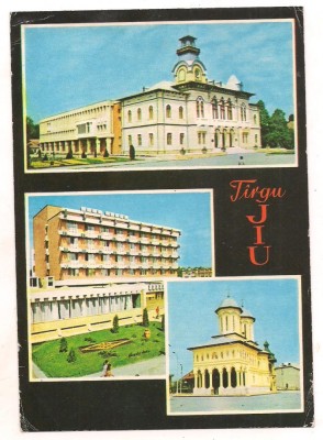 carte postala(marca fixa)-TARGU JIU foto
