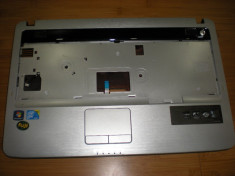bottom case + top case carcasa inferioara laptop SAMSUNG R530 + touchpad + boxe in stare foarte buna foto