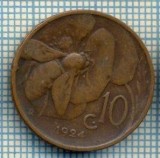 3253 MONEDA - ITALIA - 10 CENTESIMI - anul 1924 -starea care se vede