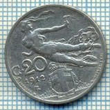 3256 MONEDA - ITALIA - 20 CENTESIMI - anul 1912 -starea care se vede