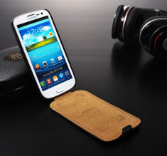 Husa / toc protectie piele Samsung Galaxy S2, S2 Plus, S3 tip flip cover diferite culori - LIVRARE GRATUITA prin Posta la plata cu cardul foto