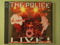 THE POLICE - Live - 2 CD Originale ca Noi (Prima Presa) foto