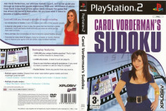 JOC PLAY STATION 2 CAROL VORDERMAN&amp;#039;S SUDOKU ORIGINAL SIGILAT foto