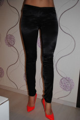 Pantaloni dama negri BRAND DE LUX - ICHI - Calitate superioara - Super Okazie DOAR 69.99 RON foto