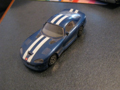 Macheta 1/43 Dodge Viper GTS Coupe - Bburago, made in Italy foto