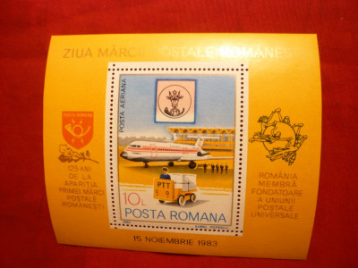 Colita - Ziua Marcii Postale 1983 Romania , 6 val. foto