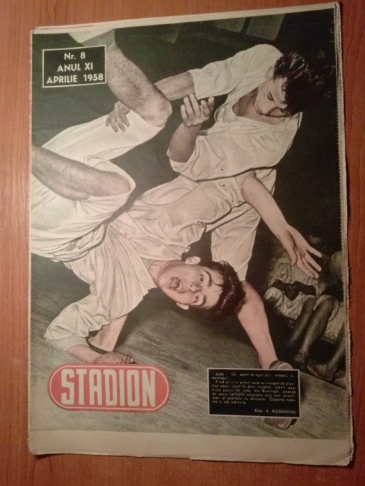 revista stadion aprilie 1958 revista stadion aprilie 1958