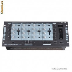 MIXER PROFESIONAL-DJM 400 4-CH DJ mixer with dual BPM counter! SIGILAT. foto