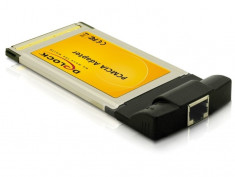 Placa PCMCIA Delock adaptor la Gigabit Lan, 61611 foto