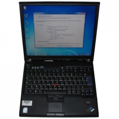 Laptop second hand IBM Lenovo T60 CoreDuo 1.83GHz/1GB/40GB/wireless foto