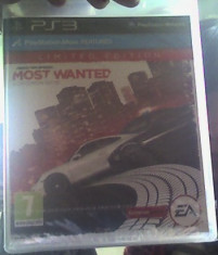 Need For Speed Most Wanted Limited Edition Play Station 3 foto