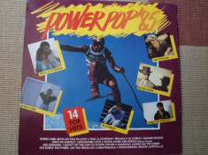 Power Pop 1985 14 top hits disc vinyl muzica pop rock compilatie hituri anii 80 foto