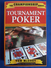 CARTE STRATEGIE POKER ~ TOM MCEVOY - TOURNAMENT POKER - NEW YORK - 2004 foto