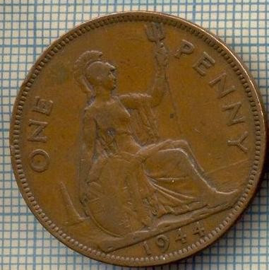 1963 MONEDA - MAREA BRITANIE - 1 PENNY - anul 1944 -starea care se vede foto