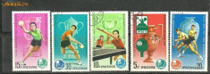 KOREA 1979 - TENIS DE MASA, serie stampilata L157 foto