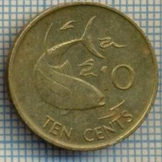 1921 MONEDA - SEYCHELLES - 10 CENTS - anul 1982 -starea care se vede