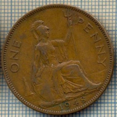 1958 MONEDA - MAREA BRITANIE - 1 PENNY - anul 1948 -starea care se vede