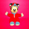 personaj din desene animate mickey mouse din plus ce lumineaza de la disney mattel