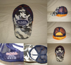 SAPCA CU PLASA TRUCKER : VON DUTCH - marime reglabila foto