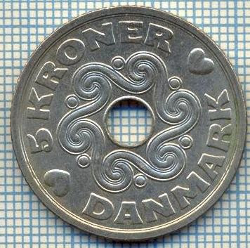 1938 MONEDA - DANEMARCA - 5 KRONER - anul 1990 -starea care se vede foto