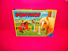joc ponyhof cu poney de la ravensburger foto