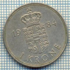 1939 MONEDA - DANEMARCA - 1 KRONE - anul 1984 -starea care se vede