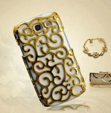 Carcasa Florala Fashion / Glam AURIE pentru Samsung Galaxy S3 / I9300 - polimer rezistent foto