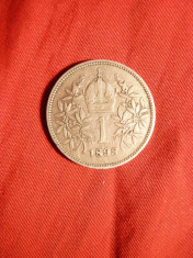 Moneda 1 Kor.1898 Austria Fr.Josef , argint , cal.F.Buna foto