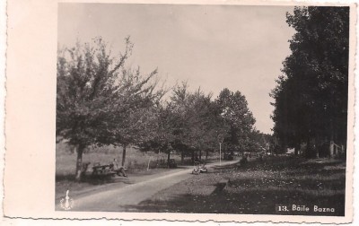 carte postala(ilustrata)-BAILE BAZNA -anul 1939 foto