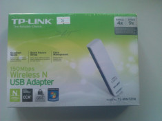 TP-LINK ADAPTOR WIRELESS USB 802.11N/150MBPS TL-WN721N foto