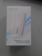 TP-LINK ROUTER WIRELESS PORTABIL 3G 1 PORT WAN/LAN 150MBPS TL-MR3040 foto