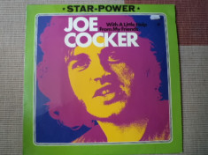 Joe Cocker with A Little Help From My Friends disc vinyl lp muzica rock 1976 foto