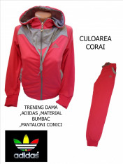 TRENINGURI DAMA ADIDAS ,MATERIAL BUMBAC ,3 CULORI DISPONIBILE ,LIVRARE GRATUITA foto